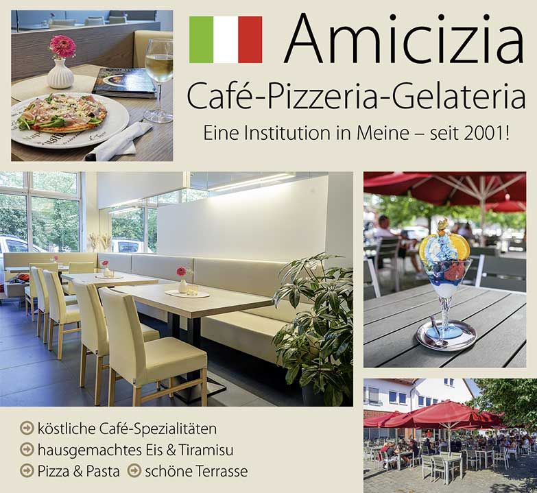 Amicizia - Café & Pizzeria in Meine