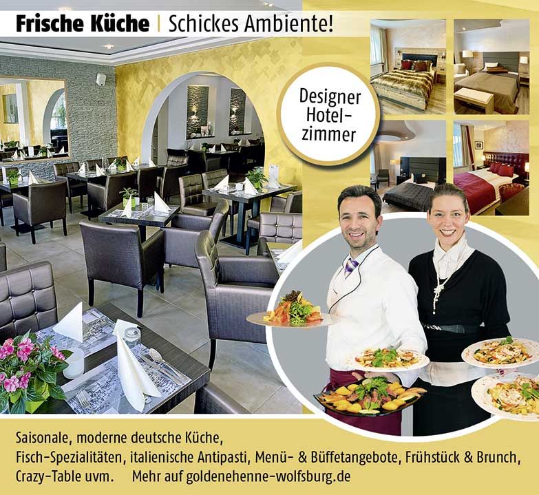Goldene Henne - Restaurant & Hotel in Wolfsburg