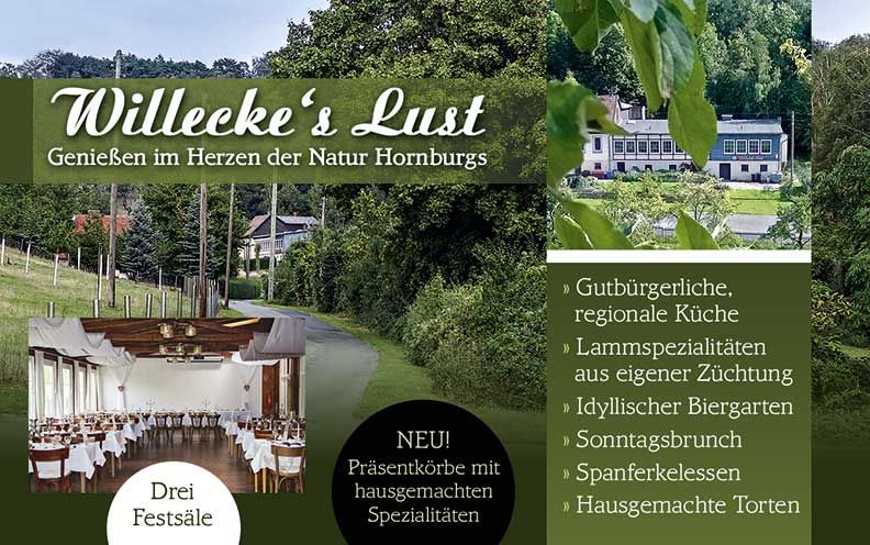 Willecke's Lust - Restaurant Wolfenbüttel-Hornburg