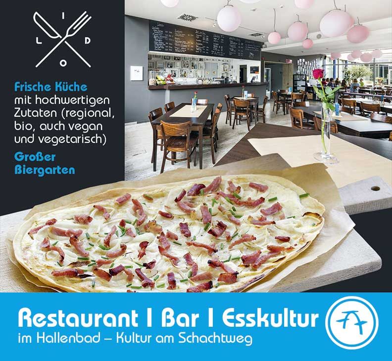 Lido - Restaurant & Bar im Hallenbad Wolfsburg