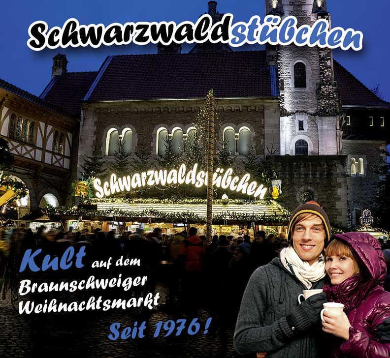 Das Schwarzwaldstübchen auf dem Weihnachtsmarkt Braunschweig